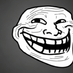 troll face terror png