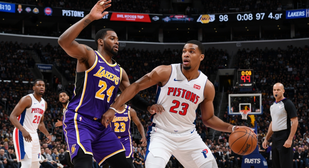Pistons vs Lakers
