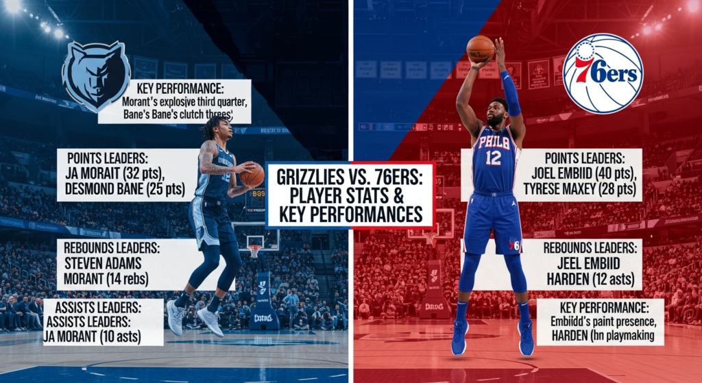 Memphis Grizzlies vs. 76ers