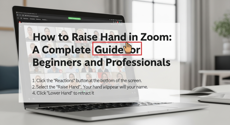 raise hand in Zoom