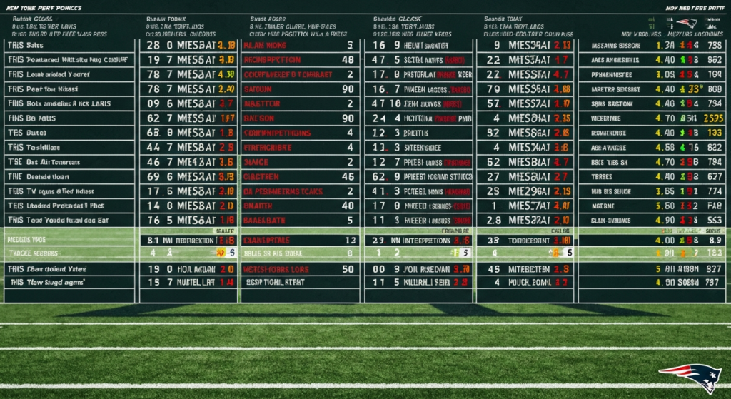 New York Jets vs New England Patriots Match Player Stats