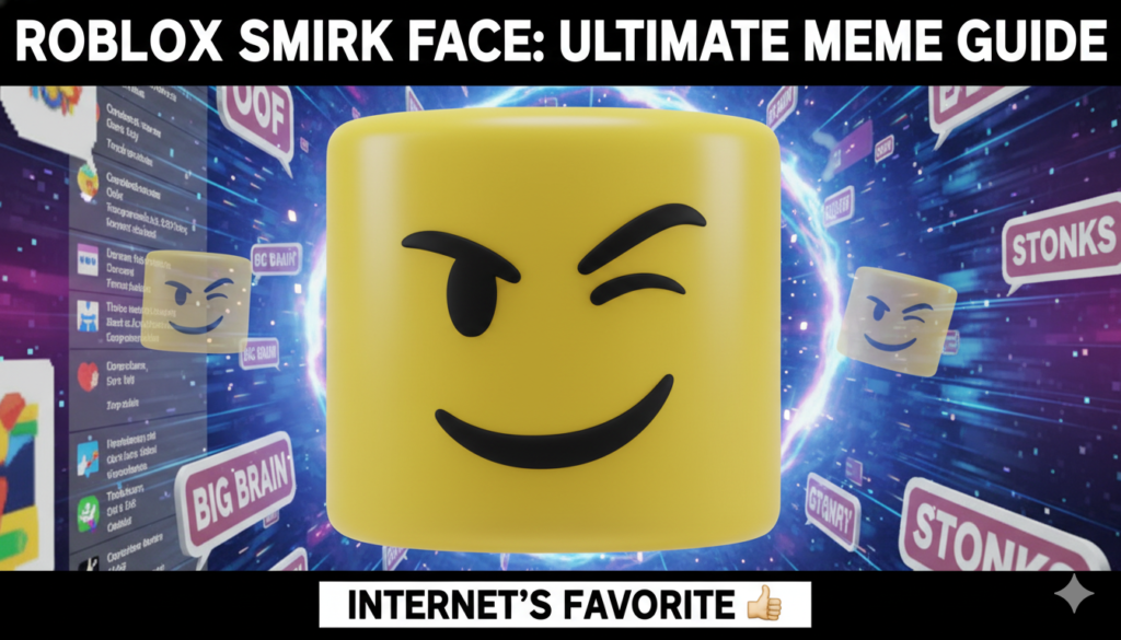 roblox smirk face