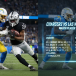 chargers vs las vegas raiders match player stats